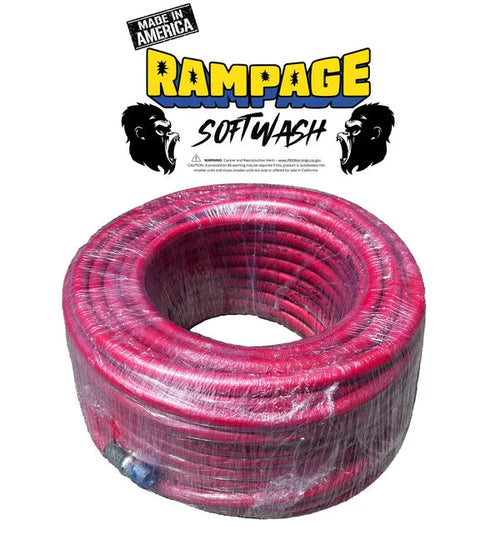 Red Rampage softwash hose