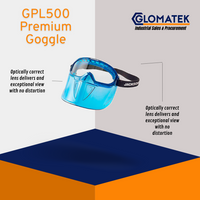 GPL500 Premium Goggle with Detachable Face Shield