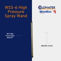 High Pressure Spray Wand 6 to 32 inch