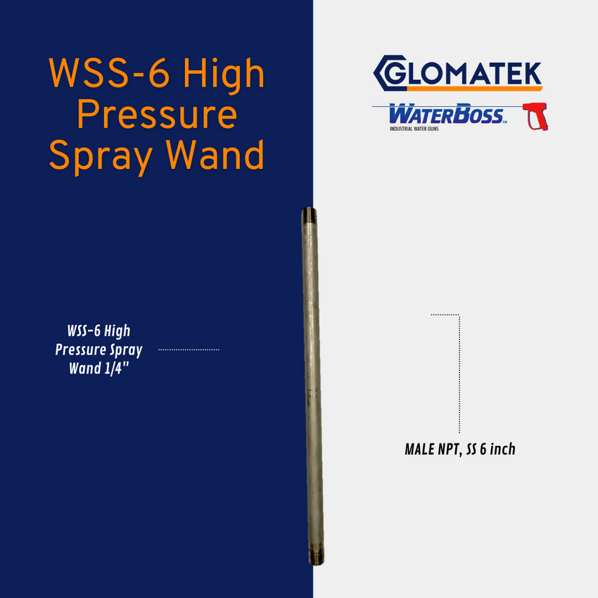 High Pressure Spray Wand 6 to 32 inch