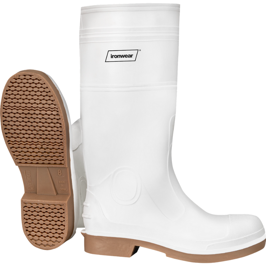 Ironwear 9258-W - 16" Steel Toe Work Boot 100% PVC