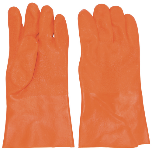 Ironwear 4031 - 12" Hi Vis Double Dipped PVC Gloves