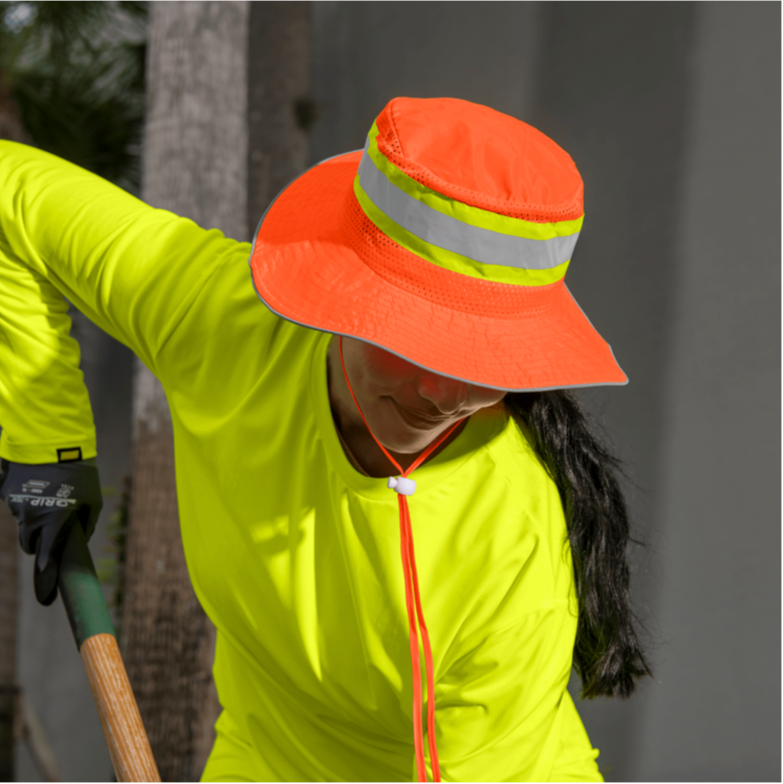 Ironwear 1271-L - Lime Booney Hat