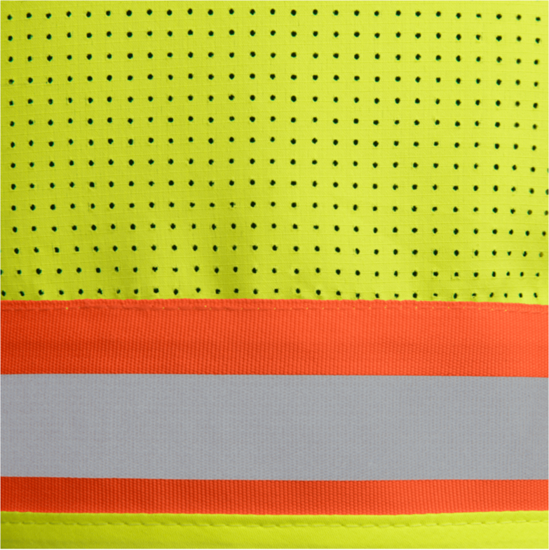 Ironwear 1318 - L - Lime Booney Hat with neck protector