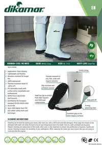 Steel Toe PU Boot - Dikamar - Glomatek Corporation