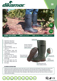 Soft Toe PU Boot - Dikamar - Glomatek Corporation