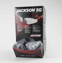 Safety Glasses - Red Frame / Smoke Lens