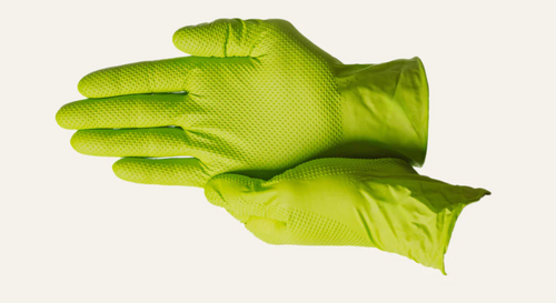 8 MIL DIAMOND - TEXTURE NITRILE GLOVES - Glomatek Corporation