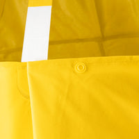 Ironwear 9202-Y-NF - 3 Piece Rain Suit w/ Jacket, Detachable Hood & Bib Overalls