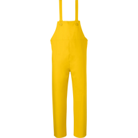 Ironwear 9202-Y-NF - 3 Piece Rain Suit w/ Jacket, Detachable Hood & Bib Overalls