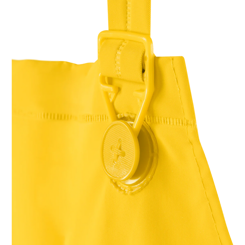 Ironwear 9202-Y-NF - 3 Piece Rain Suit w/ Jacket, Detachable Hood & Bib Overalls