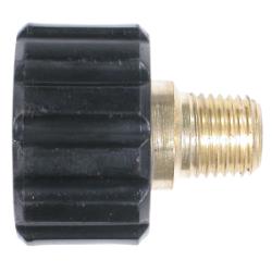 Insulated Knob MNPT - Quick Disconnect High Pressure Brass Fitting