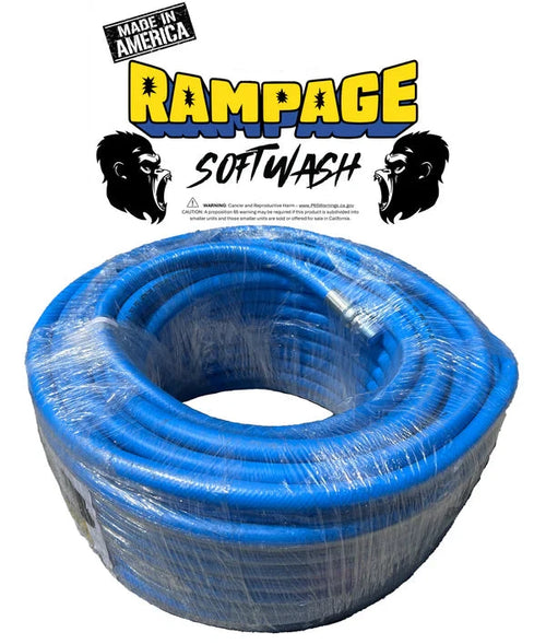 Rampage Softwash Hose - BLUE