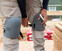 KneePro ZeroGravity Lightweight Knee Pads - (GRAY)