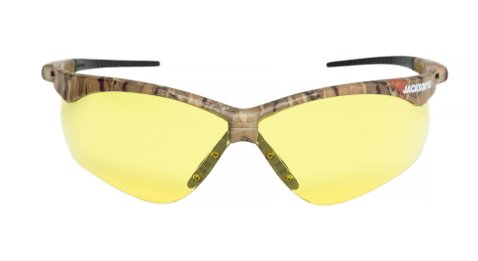 Anti-Fog Safety Glasses - Camo/Amber - Jackson Safety - Box of 12