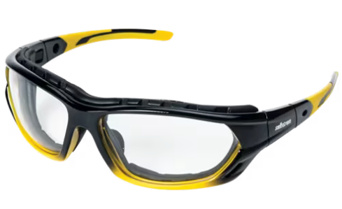 Anti Fog/Hard Coat Sealed Safety Glasses - Clear