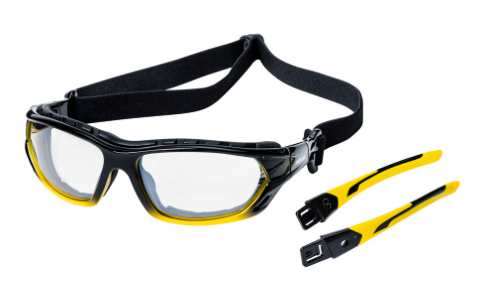 Hard Coat - Sealed Safety Glasses - I/O