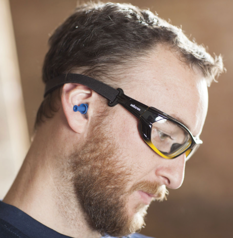 Hard Coat - Sealed Safety Glasses - I/O