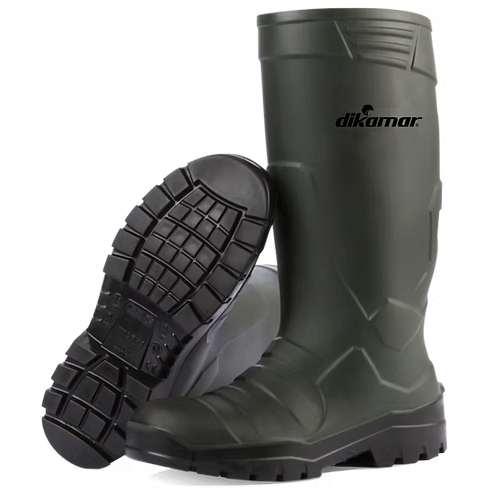 Soft Toe PU Boot - Dikamar GREEN