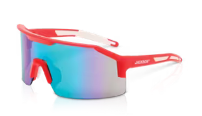 Anti Scratch - Red Frame Safety Glasses - Green Mirror - Maxview+ (Copy)