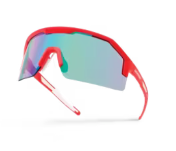 Anti Scratch - Red Frame Safety Glasses - Green Mirror - Maxview+ (Copy)