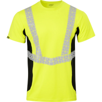 Ironwear 7133 Elastic Shirt: Short Sleeve, Reflective Tape