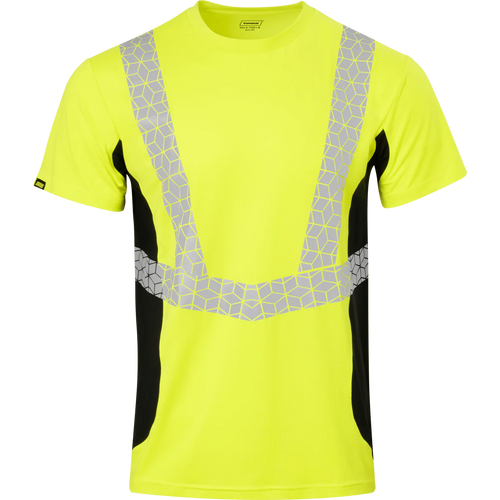 Ironwear 7133 Elastic Shirt: Short Sleeve, Reflective Tape