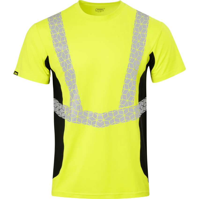 Ironwear 7133 Elastic Shirt: Short Sleeve, Reflective Tape