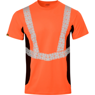 Ironwear 7133 Elastic Shirt: Short Sleeve, Reflective Tape